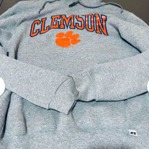 Clemson Tigers Sweatshirt - like new! size M adult-grey hooded